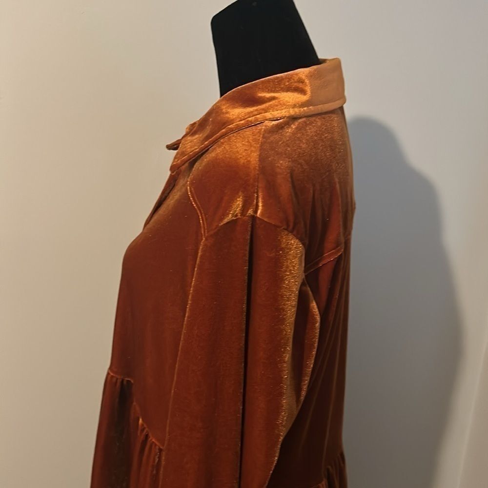 Umgee button down medium tunic  C - Picture 5 of 8